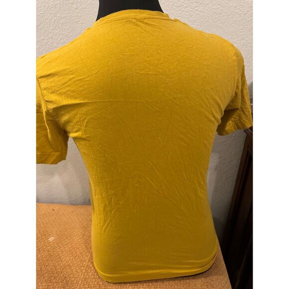 "Stay Golden Girl" Mustard Graphic Tee‎ - Unisex - Cotton Blend - - Picture 2 of 5